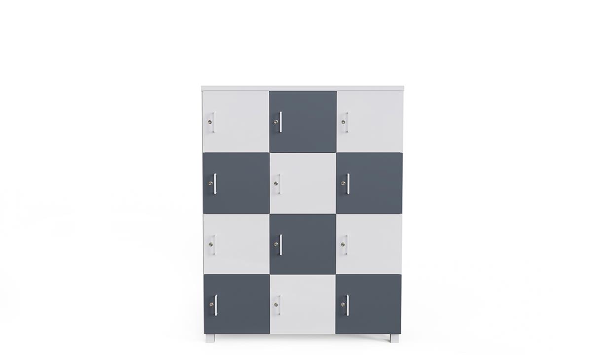 9 Kapaklı Sınıf Dolabı | Near Ofis Mobilyaları