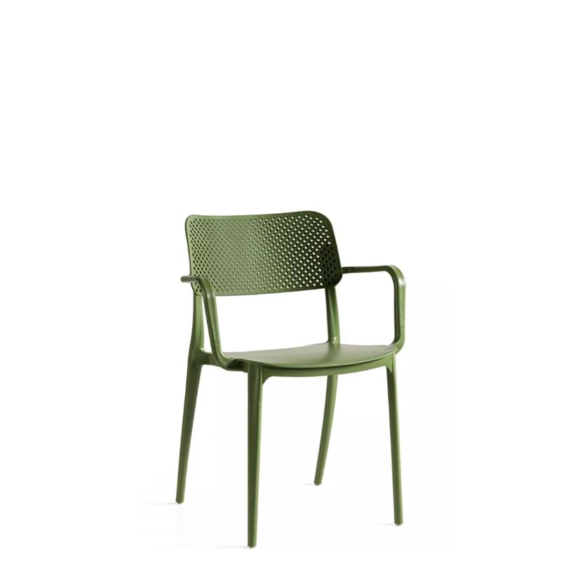 Alfa Kollu Plastik Cafe Sandalyesi