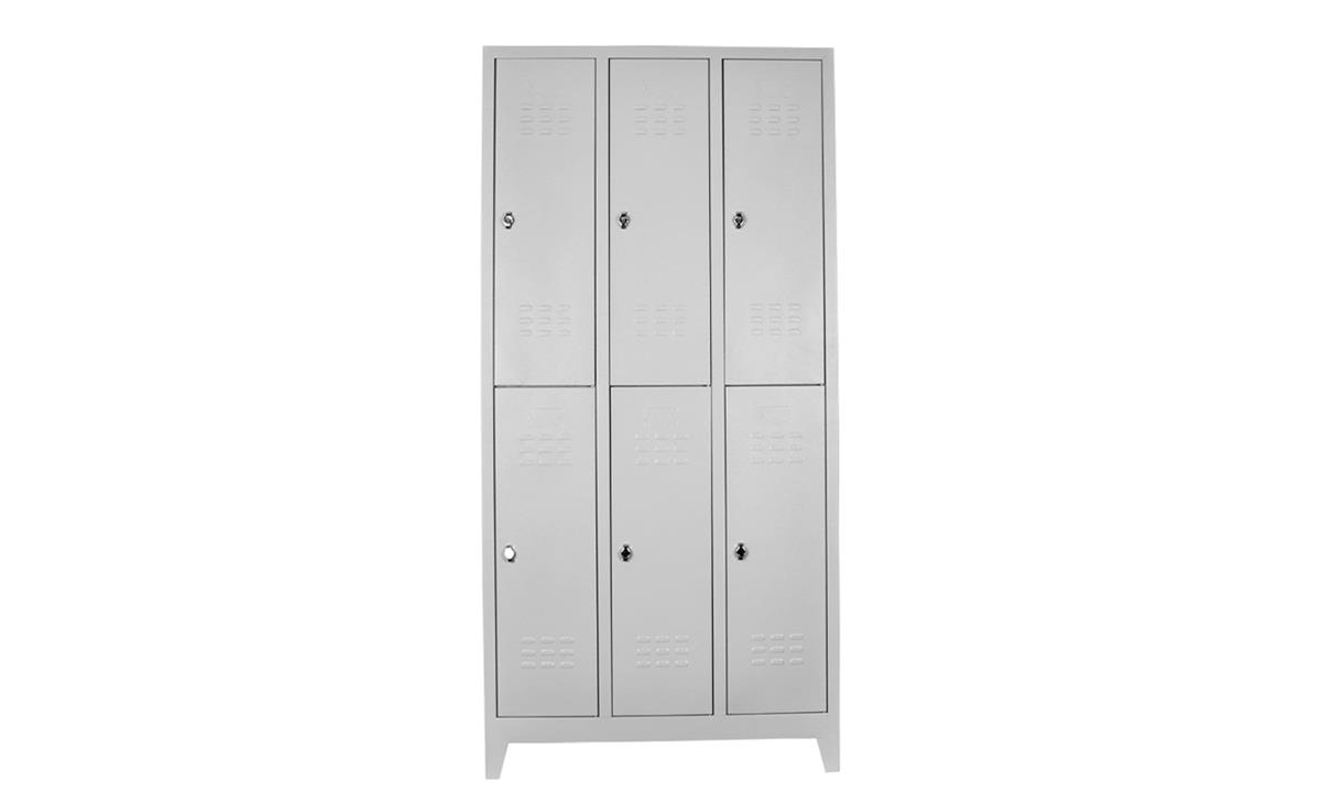 Altılı Metal Soyunma Dolabı Eko